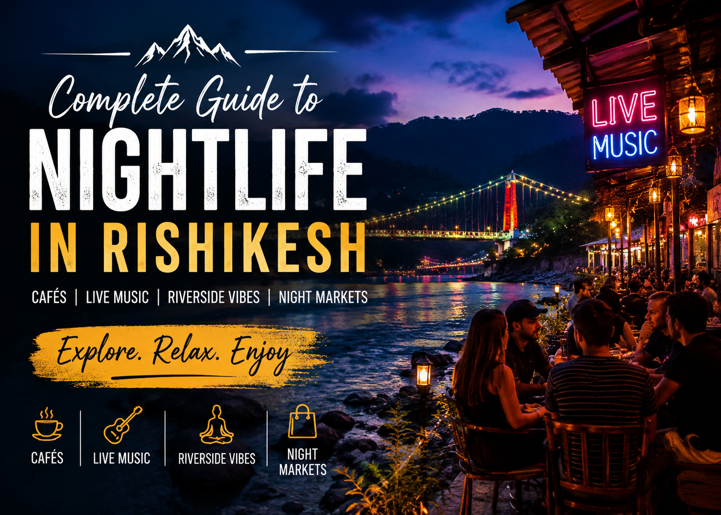 Nightlife in Rishikesh